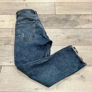 AGOLDE dark wash jeans
